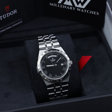 tudor royal day date black|vintage tudor royal watch.